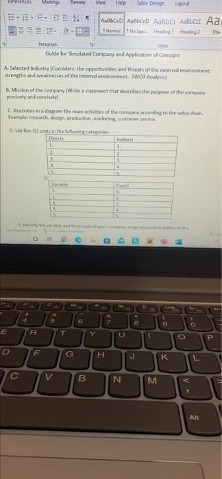  Help Table Design Layout Hererences Mailings Review ...! Aalbcco ABCD AaBbct