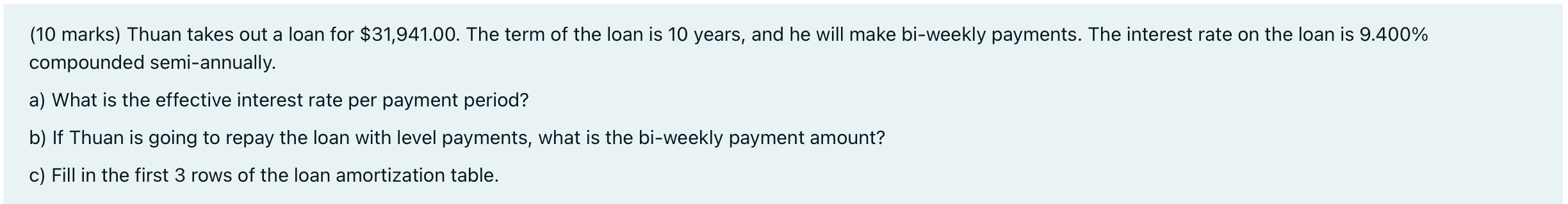  Please help me with this question, thank you! (10 marks) Thuan