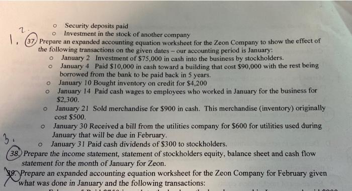  Hello. I need the cash flow statement utilizing the transactions from