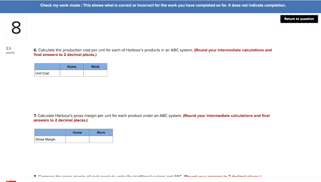 electronic tablets, the Home and the Work. Basic production Information follows: Home