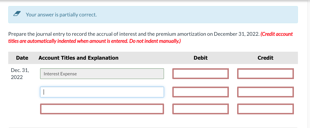 Appreciate the help! Crane Company issued $646,000,7%,10-year bonds on January 1,2022 ,