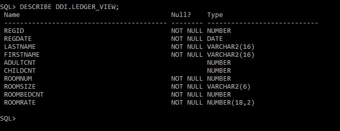 I could use some help on this assignment. This is in Oracle