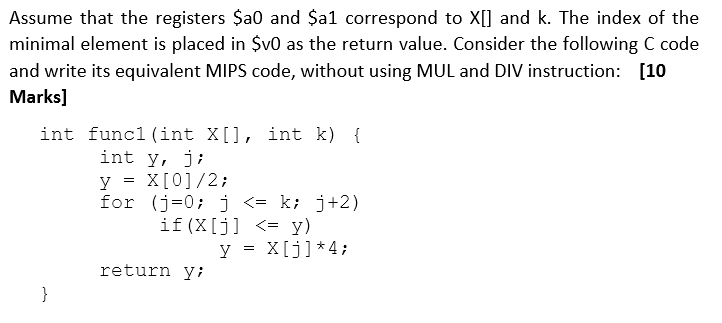  Please keep it short. Write code only for the c Code