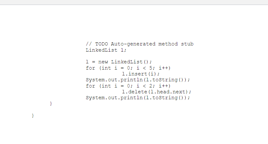 the LIST-INSERT (L, x) function Note that x is a integer value,