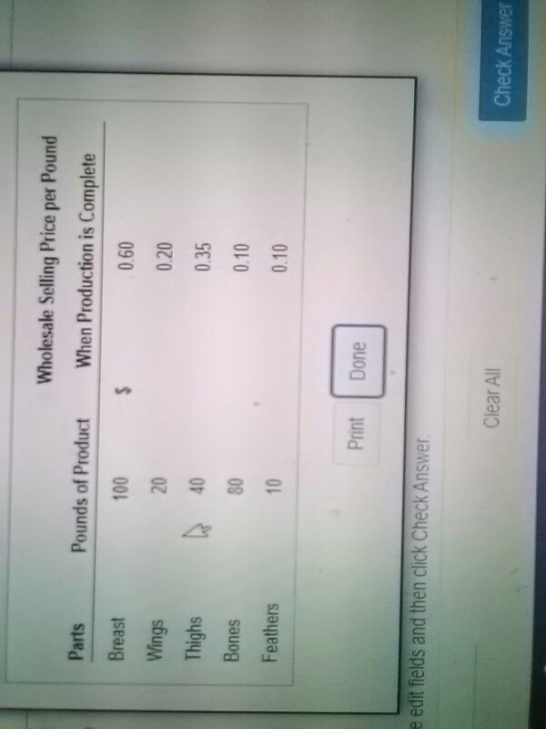 five main parts Information pertaining to production in been destroyed in a