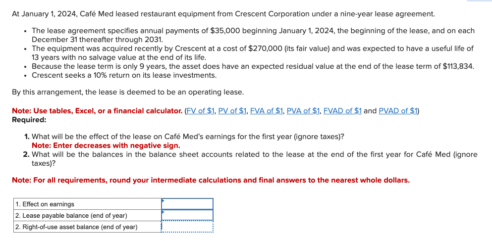 Please format answers the same as the blanks below, thank you At