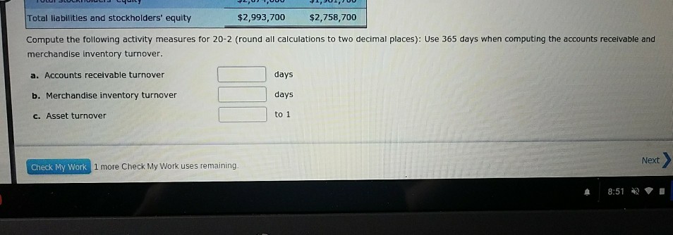 Inc Comparative Income Statement For Years Ended December 31, 20-2 and 20-1