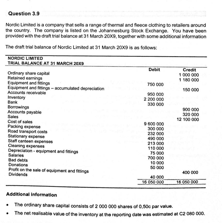  Hi can someone help me answer this question (3.9) with the
