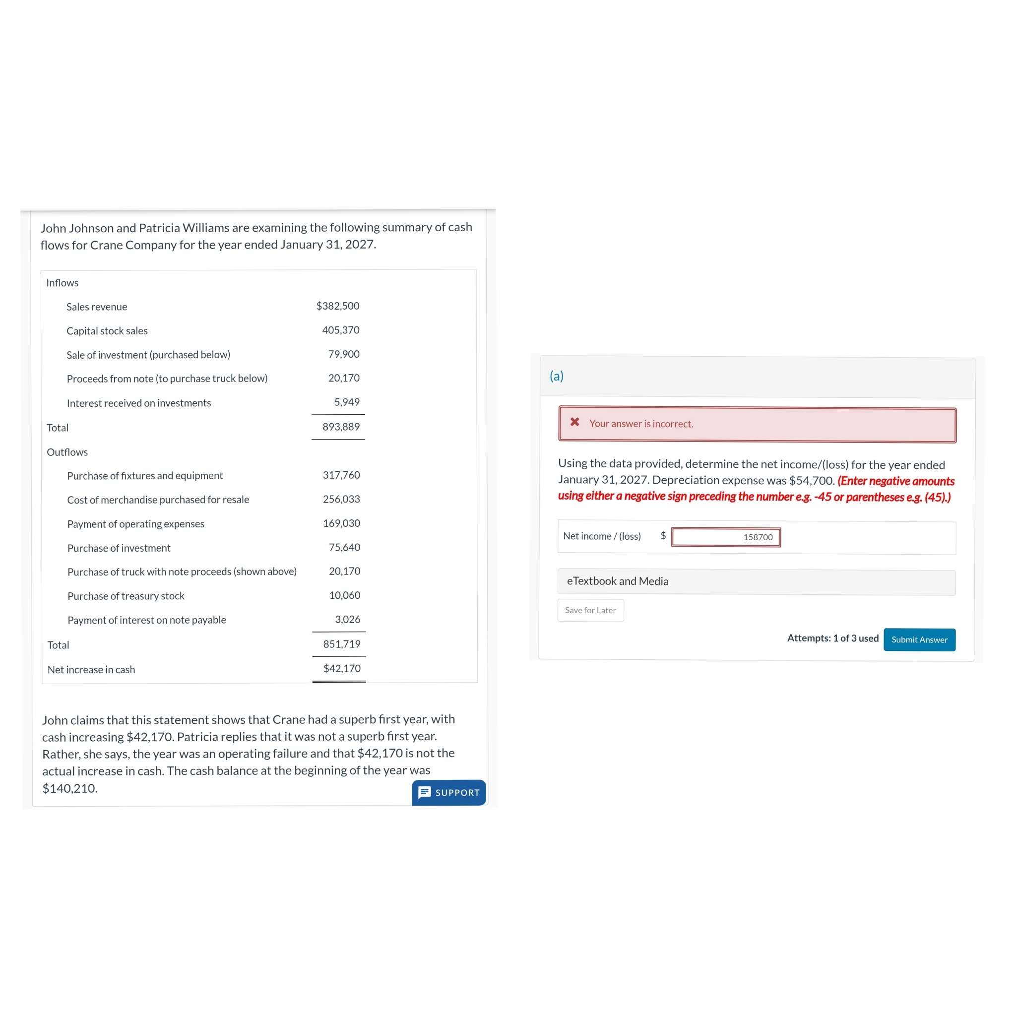  Previously asked question, answered incorrectly...Please help...Thanks! 