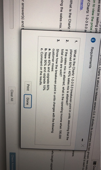 is about to release version 5.0. It divides its customers into two