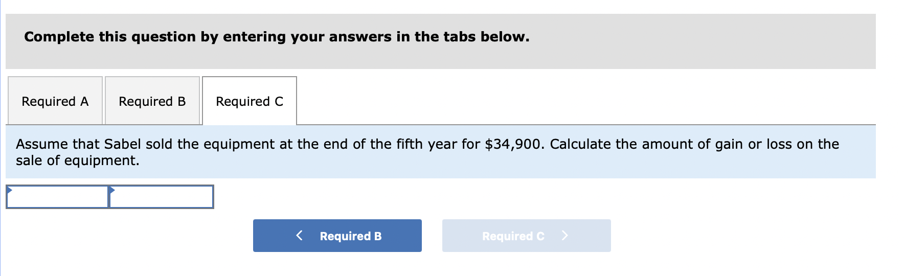 1. The equipment is expected to have a useful life of 330,000