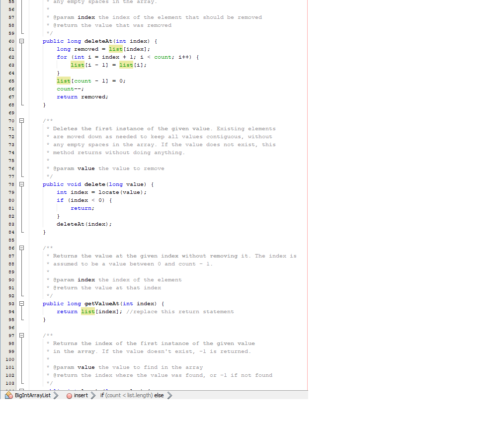 functionality of methods by preventing the methods from throwing an exception or