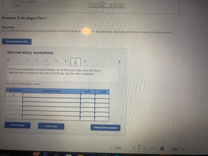 depreciation on the equipment is $12,285 d. Annual depreciation on the professional