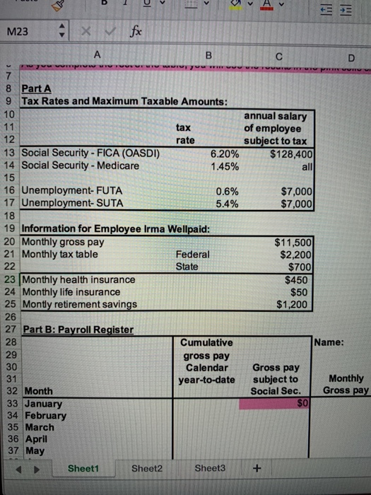 Tools Data Window Help o AutoSave RSU D Chapter Excel Assignment Instructions