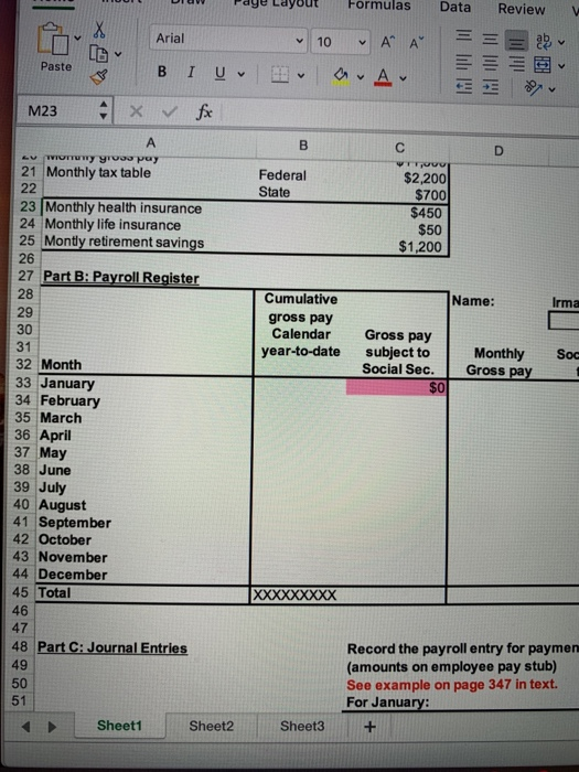 & Template Home Insert DrawPage Layout Formulas Data Review View Al 10