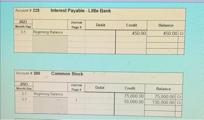 pay off the amount due. The cash is deposited into Big Bank
