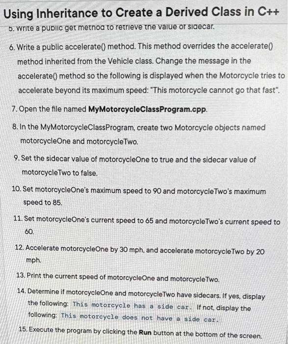 Inheritance to Create a Derived Class in C++ Summary In this lab,