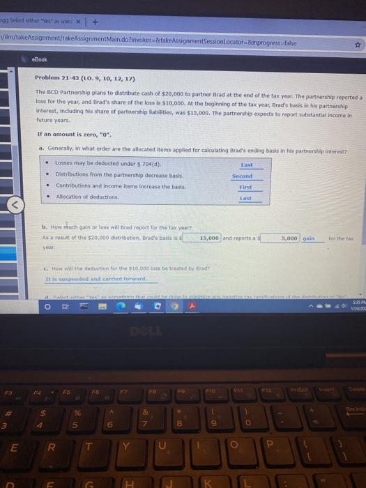  please simply verify answers expecially section D. Thanks! + intakeAssignment/takeAssignmentMain.dolinvoker=&takeAssignmentSessionlocators &inprogress=false