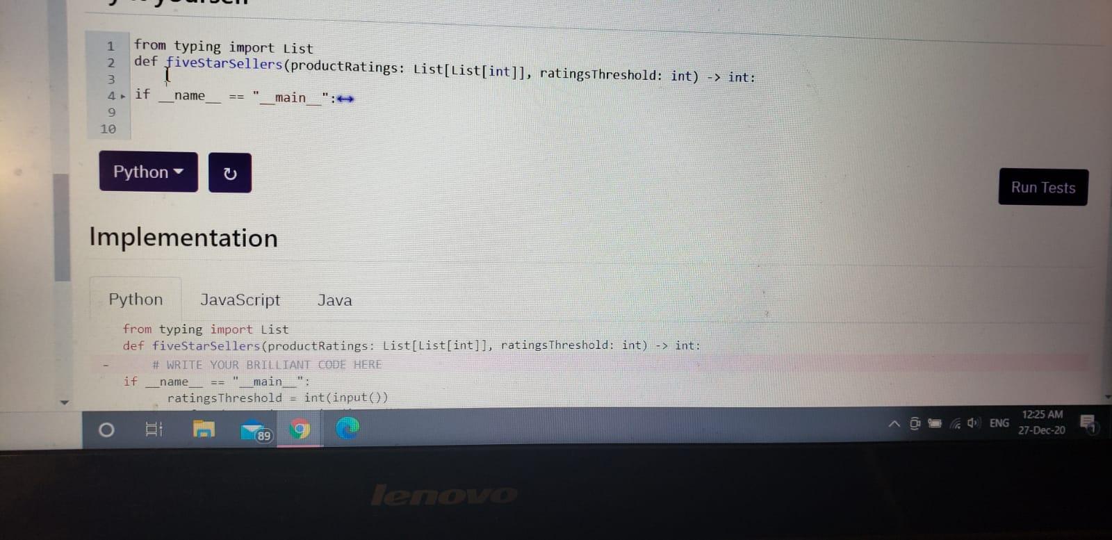 is the minimum number of additional five-star reviews the company needs to