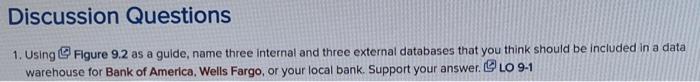  can you please only do 1&3? 1. Using 4 Figure 9.2