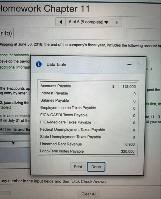 Score: 0 of 50 pts 6 of 6 (5 complete) HW Score: