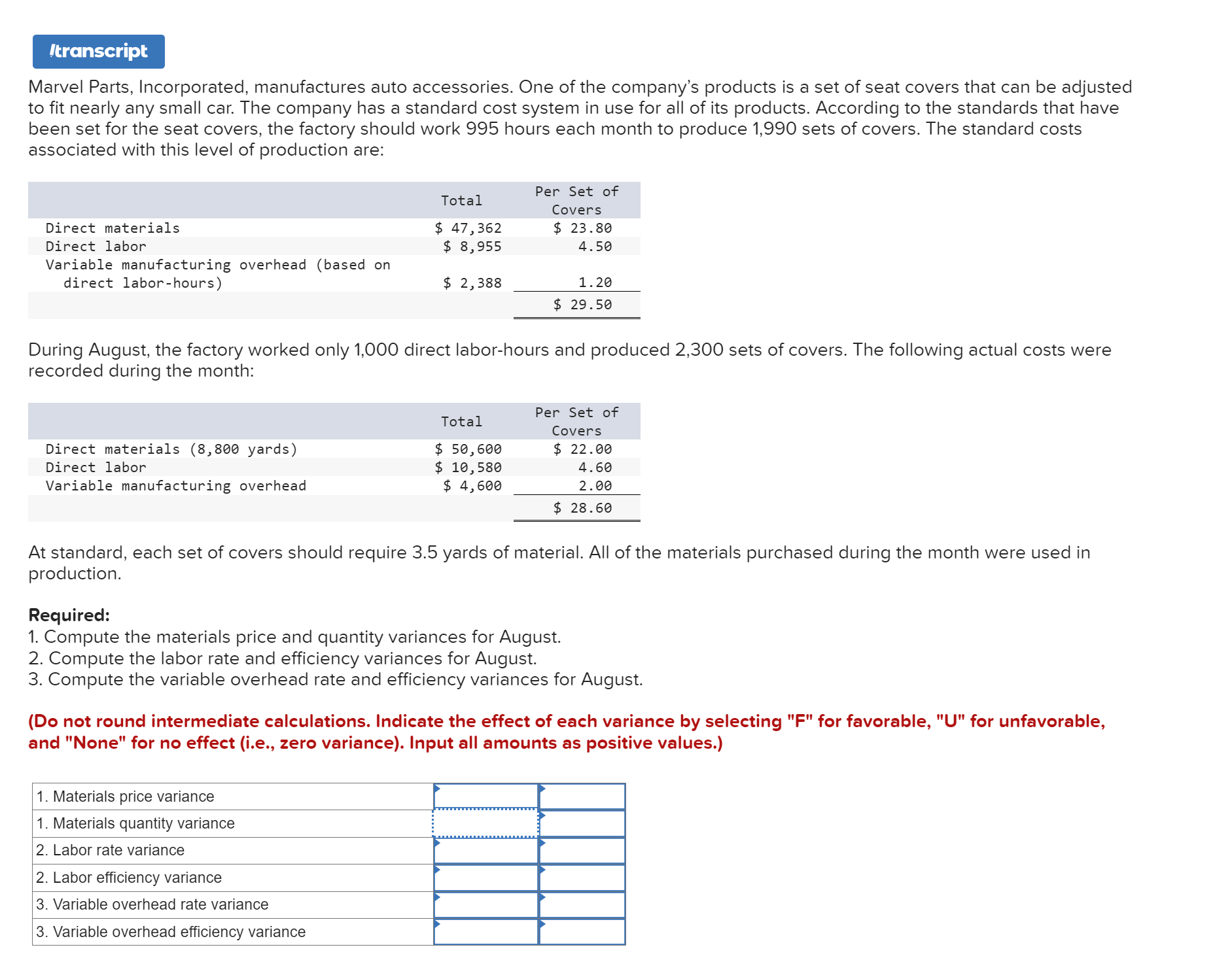 please solve this is all the information I was given and you