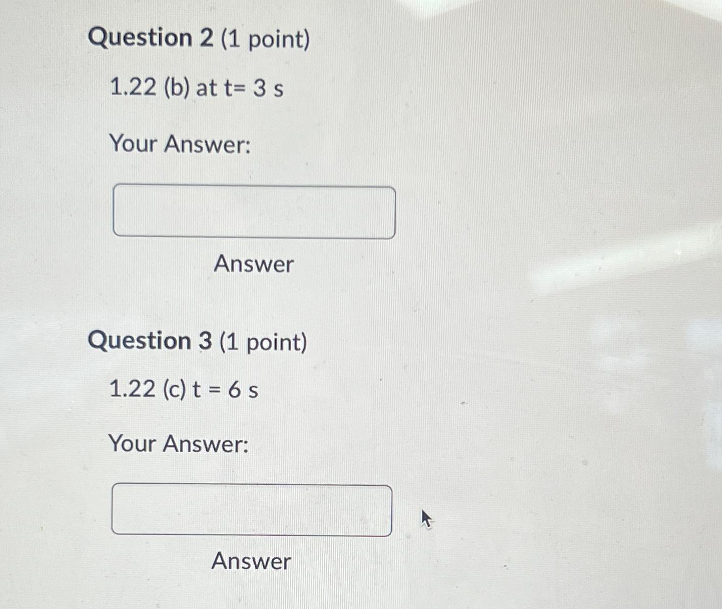  Figure P1.22: q(t) for Problem 1.22. 1.22(a) The plot in Fig.