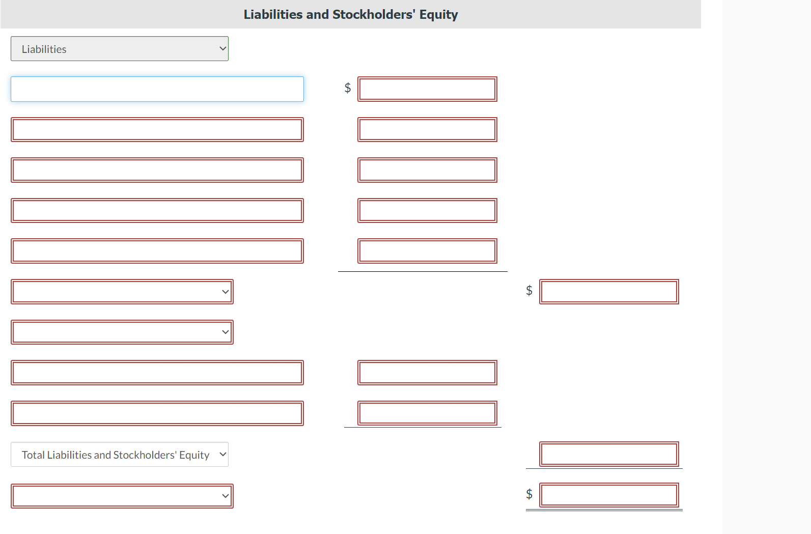 information is available for Crane Inc. Using the information above, prepare a