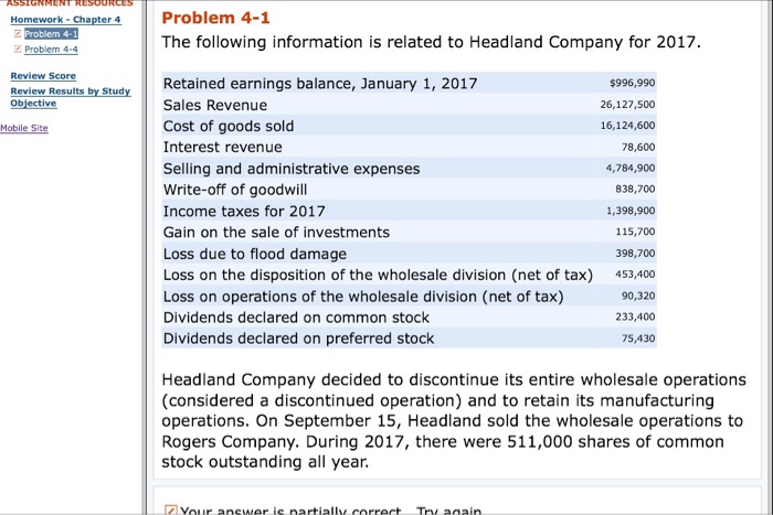  Please help with the questions in red Homework Chapter 4 Problem