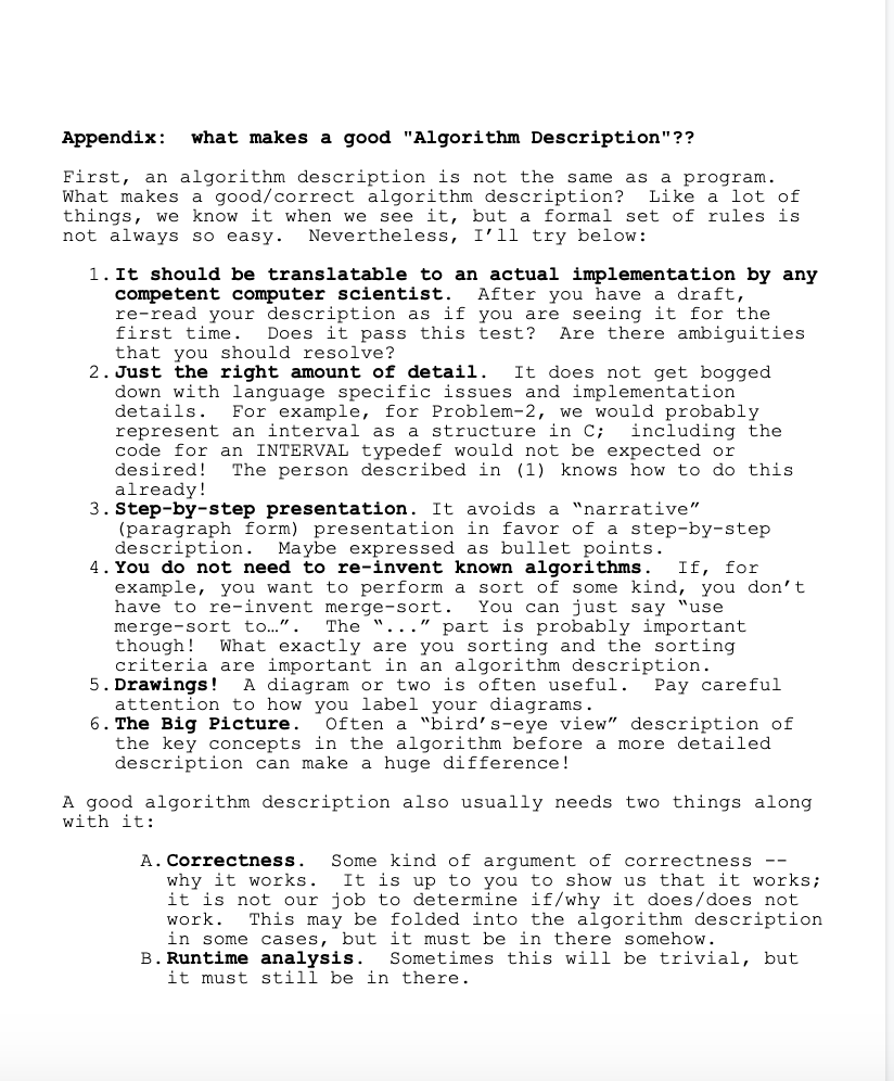 each containing n floating point numbers with the following properties: f[values are