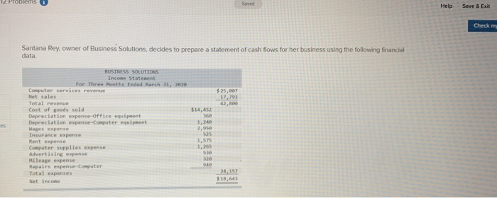 12 Problems Help Save & Exit Check my Santana Rey, owner
