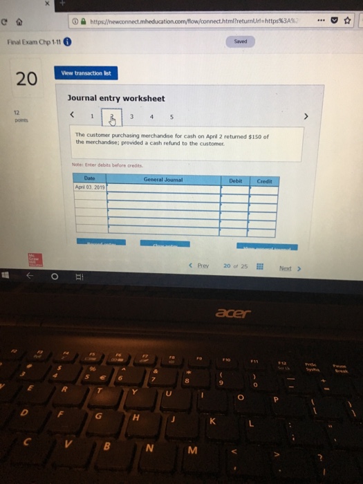 journal. Fashion Park must charge 8 percent sales tax on all sales