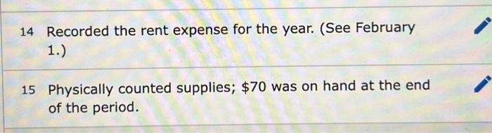of supplies on account. 4 Received $27,000 cash in advance for services