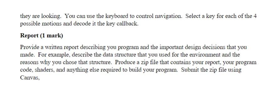 is the motivation for this assignment. This won't be a full blown
