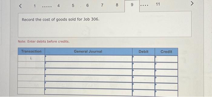 Note: Enter debits before credits. Note: Enter debits before credits. Record the