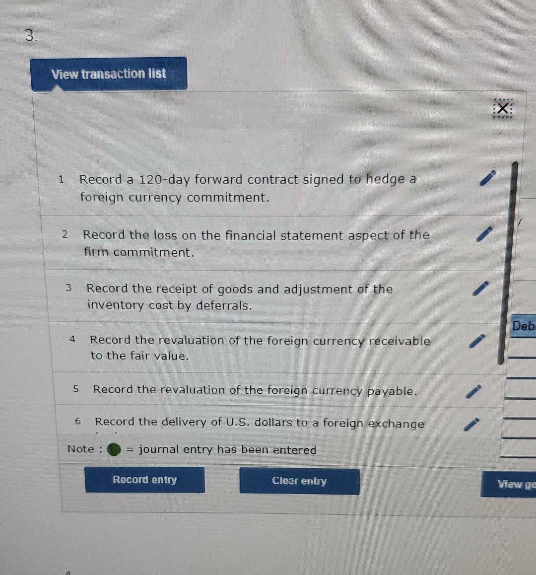 importer and exporter. The following are some transactions with foreign companies. 1.