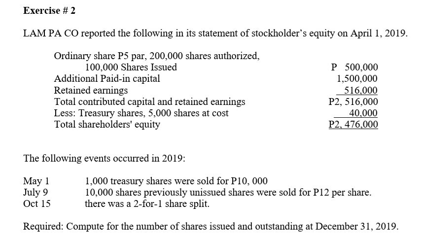 Can you please help me with this? Exercise #2 LAM PA