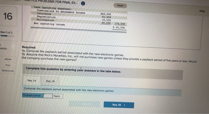 following information applies to the questions displayed below.] Nick's Novelties, Inc., is