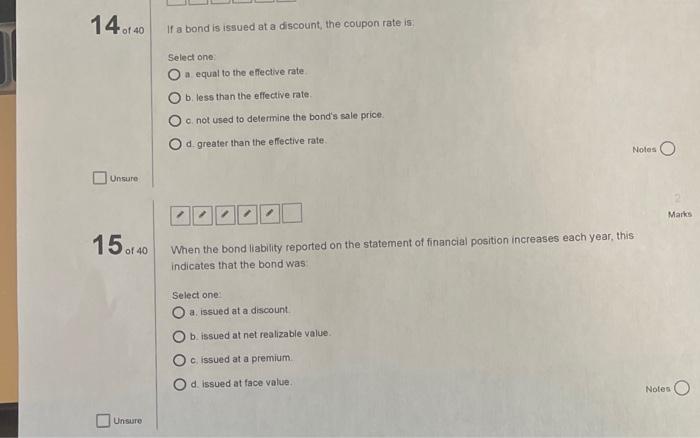Q 14-17 please help me with these multiple choice i will rate