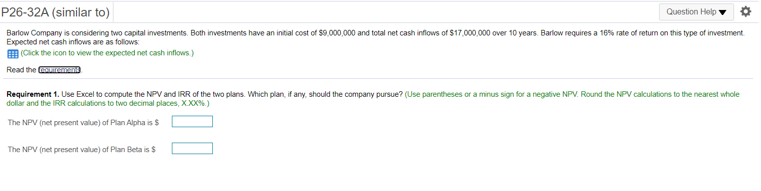 pursue? 2. Explain the relationship between NPV and IRR. Based on this