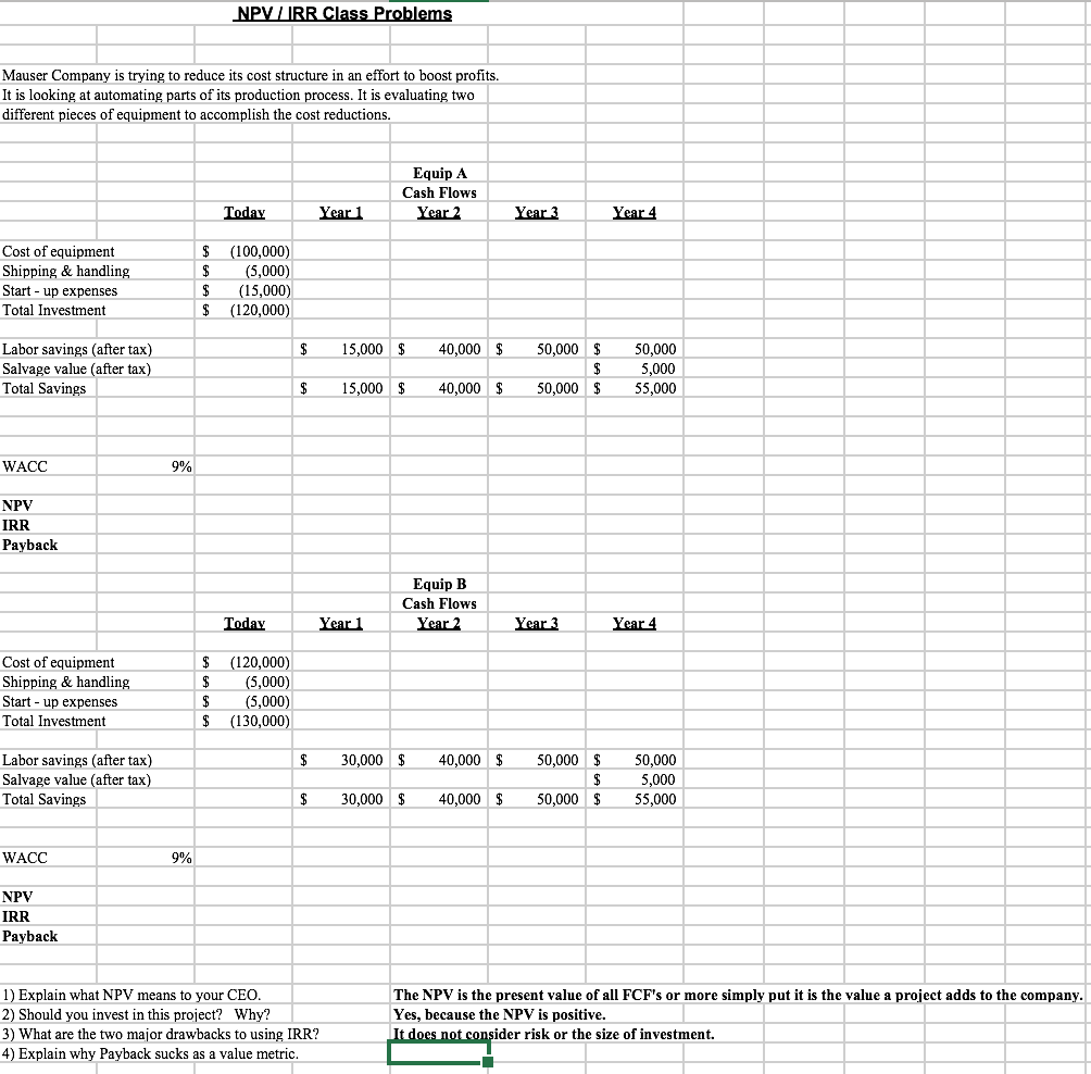 **** PLEASE ANSWER IN THE EXACT FORMAT IN THE SCREENSHOT POSTED. I'VE