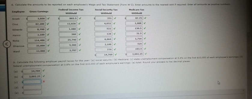  I need help with C, D and E. thank you 1.