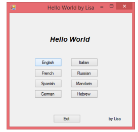Program needs to be written in Visual Basic. Thank you Create a