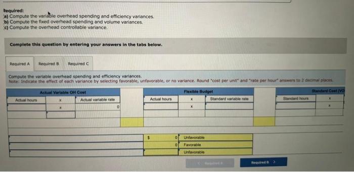 c) Compute the overhead controllable variance. Complete this question by entering your