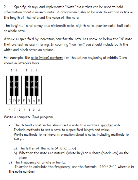 Show the following NoteDataStructureCl methods: default constructor, overloaded constructor, copy constructor, setValue