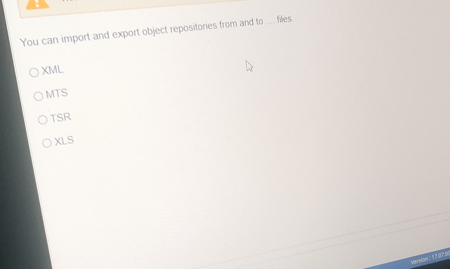  HP QUICK TEST PROFESSIONAL You can import and export object repositories
