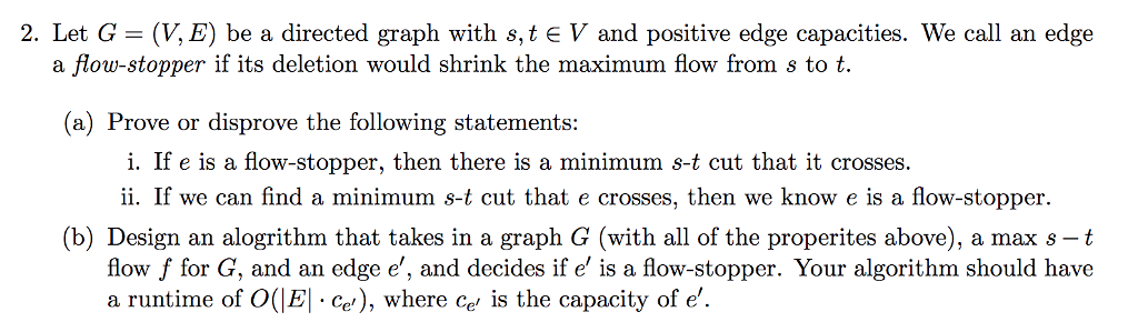  For problems that require you to provide an algorithm, you must