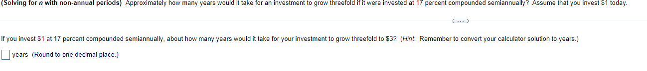 years (Round to one decimal place.)