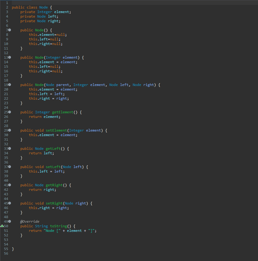  import java.util.ArrayList; public class BinarySearchTree { Node root; public BinarySearchTree(){ this.root