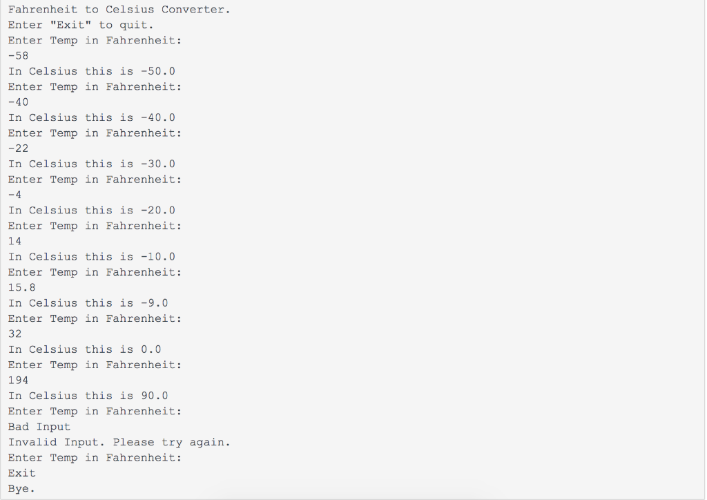 def celsius(f) that converts a temperature from Fahrenheit to Celsius. Here is